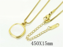 HY Wholesale Necklaces Stainless Steel 316L Jewelry Necklaces-HY09N1359PS