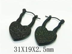 HY Wholesale Earrings 316L Stainless Steel Popular Jewelry Earrings-HY70E1330LW