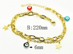 HY Wholesale Bracelets 316L Stainless Steel Jewelry Bracelets-HY24B0162OL