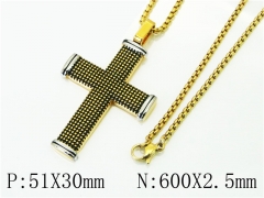 HY Wholesale Necklaces Stainless Steel 316L Jewelry Necklaces-HY41N0103HKR