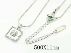 HY Wholesale Necklaces Stainless Steel 316L Jewelry Necklaces-HY59N0394LLE