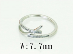 HY Wholesale Popular Rings Jewelry Stainless Steel 316L Rings-HY19R1242HVV