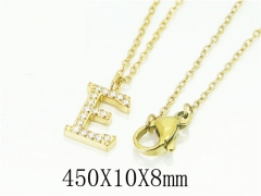 HY Wholesale Necklaces Stainless Steel 316L Jewelry Necklaces-HY12N0557OLE