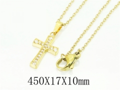 HY Wholesale Necklaces Stainless Steel 316L Jewelry Necklaces-HY12N0533OL