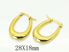 HY Wholesale Earrings 316L Stainless Steel Popular Jewelry Earrings-HY80E0745NLE