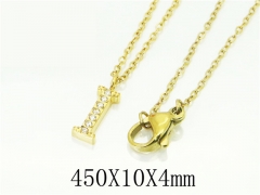 HY Wholesale Necklaces Stainless Steel 316L Jewelry Necklaces-HY12N0561OLZ