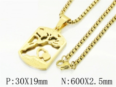 HY Wholesale Necklaces Stainless Steel 316L Jewelry Necklaces-HY09N1410HHA
