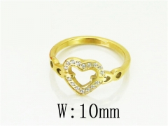 HY Wholesale Popular Rings Jewelry Stainless Steel 316L Rings-HY19R1216HHS