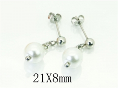 HY Wholesale Earrings 316L Stainless Steel Popular Jewelry Earrings-HY06E0389KW