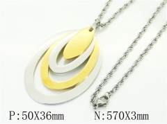 HY Wholesale Necklaces Stainless Steel 316L Jewelry Necklaces-HY74N0001MQ
