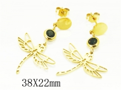 HY Wholesale Earrings 316L Stainless Steel Popular Jewelry Earrings-HY24E0080PL