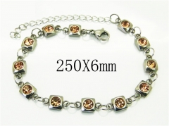 HY Wholesale Bracelets 316L Stainless Steel Jewelry Bracelets-HY91B0350OC