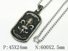 HY Wholesale Necklaces Stainless Steel 316L Jewelry Necklaces-HY41N0136HHC