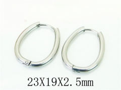 HY Wholesale Earrings 316L Stainless Steel Popular Jewelry Earrings-HY75E0039JI