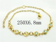HY Wholesale Bracelets 316L Stainless Steel Jewelry Bracelets-HY91B0365PG