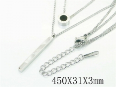 HY Wholesale Necklaces Stainless Steel 316L Jewelry Necklaces-HY09N1369HCC