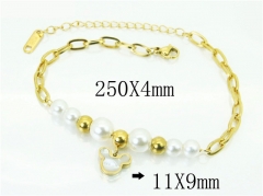 HY Wholesale Bracelets 316L Stainless Steel Jewelry Bracelets-HY80B1617NLD