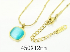 HY Wholesale Necklaces Stainless Steel 316L Jewelry Necklaces-HY09N1368HSS