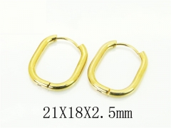 HY Wholesale Earrings 316L Stainless Steel Popular Jewelry Earrings-HY75E0054JN