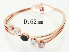 HY Wholesale Bangles Jewelry Stainless Steel 316L Fashion Bangle-HY09B1224HLR