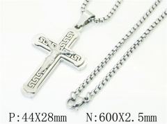 HY Wholesale Necklaces Stainless Steel 316L Jewelry Necklaces-HY09N1423HGG