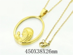 HY Wholesale Necklaces Stainless Steel 316L Jewelry Necklaces-HY74N0068NL