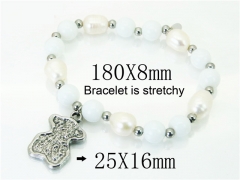 HY Wholesale Bracelets 316L Stainless Steel Jewelry Bracelets-HY21B0562HJQ
