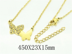 HY Wholesale Necklaces Stainless Steel 316L Jewelry Necklaces-HY36N0055PE