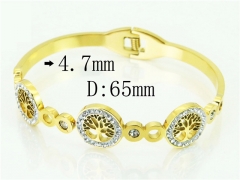 HY Wholesale Bangles Jewelry Stainless Steel 316L Fashion Bangle-HY32B0810HIF