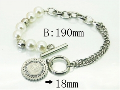 HY Wholesale Bracelets 316L Stainless Steel Jewelry Bracelets-HY80B1584NQ