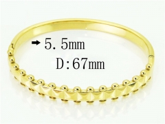 HY Wholesale Bangles Jewelry Stainless Steel 316L Fashion Bangle-HY80B1626HLL