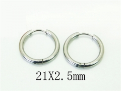 HY Wholesale Earrings 316L Stainless Steel Popular Jewelry Earrings-HY72E0057HMS
