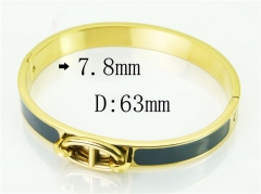 HY Wholesale Bangles Jewelry Stainless Steel 316L Fashion Bangle-HY80B1631HLW