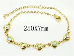 HY Wholesale Bracelets 316L Stainless Steel Jewelry Bracelets-HY91B0383PS