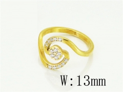 HY Wholesale Popular Rings Jewelry Stainless Steel 316L Rings-HY19R1210HIF