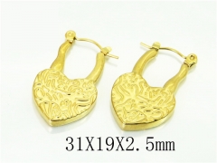 HY Wholesale Earrings 316L Stainless Steel Popular Jewelry Earrings-HY70E1328LR