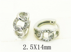 HY Wholesale Earrings 316L Stainless Steel Popular Jewelry Earrings-HY31E0151PU