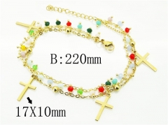 HY Wholesale Bracelets 316L Stainless Steel Jewelry Bracelets-HY24B0167PG