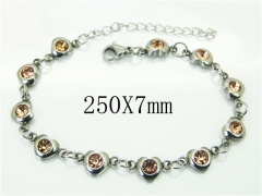 HY Wholesale Bracelets 316L Stainless Steel Jewelry Bracelets-HY91B0356OS