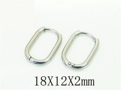 HY Wholesale Earrings 316L Stainless Steel Popular Jewelry Earrings-HY75E0043JZ