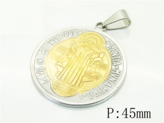 HY Wholesale Pendant Jewelry 316L Stainless Steel Jewelry Pendant-HY62P0180LS