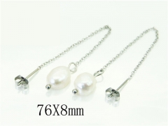 HY Wholesale Earrings 316L Stainless Steel Popular Jewelry Earrings-HY06E0387KR