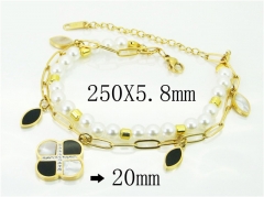 HY Wholesale Bracelets 316L Stainless Steel Jewelry Bracelets-HY80B1642OQ