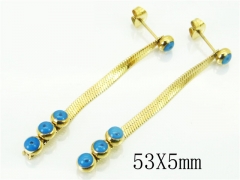 HY Wholesale Earrings 316L Stainless Steel Popular Jewelry Earrings-HY91E0478PW