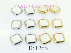 HY Wholesale Earrings 316L Stainless Steel Popular Jewelry Earrings-HY59E1209IKL