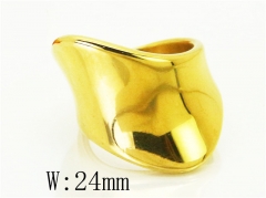 HY Wholesale Popular Rings Jewelry Stainless Steel 316L Rings-HY16R0542OR