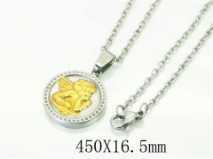 HY Wholesale Necklaces Stainless Steel 316L Jewelry Necklaces-HY74N0024MW