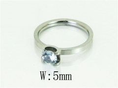 HY Wholesale Popular Rings Jewelry Stainless Steel 316L Rings-HY19R1268MX