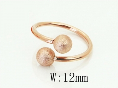 HY Wholesale Popular Rings Jewelry Stainless Steel 316L Rings-HY19R1315ME