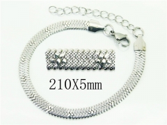 HY Wholesale Bracelets 316L Stainless Steel Jewelry Bracelets-HY40B1313JQ